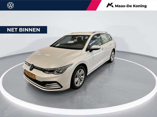 Volkswagen GOLF Variant 1.0 eTSI 110pk DSG Life · Camera · Elek.Trekhaak · Apple/Android Car Play · Navigatie · Sfeerverlichtiing · 16'' Inch · Garantie t/m 08-06-2027 of 100.000km