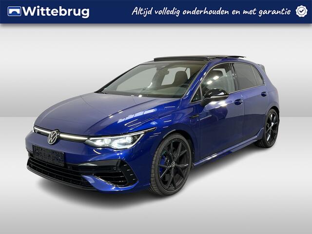 Volkswagen GOLF 2.0 TSI R 4Motion / AUTOMAAT/ 320PK/ LEDER/ PANO/ HARMAN KARDON/ DRIFT + RACE MODUS/ ELEKTR. STOEL/ IQ LIGHT/ RIJ-MODI/ STOEL VERWARM. + VENTILATIE/ 3-ZONE CLIMA/ NAVI/ APP-CONNECT/ 19" LMV