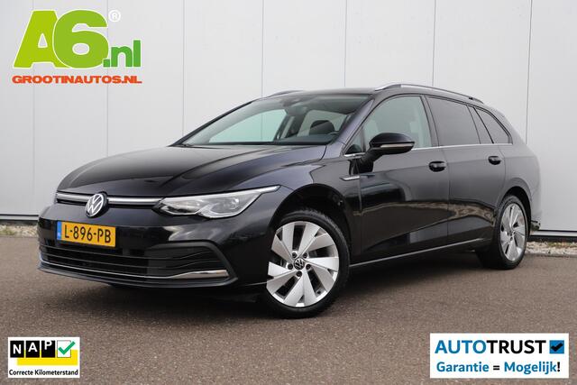 Volkswagen GOLF Variant 1.5 eTSI Style 131PK Trekhaak 17 inch LMV Sportstoelen Virtual Cockpit Navigatie Achteruitrijcamera Carplay Sfeerverlichting LED All-season banden!