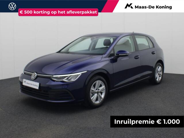 Volkswagen GOLF 1.5TSI/130PK Life · Apple/Android Car Play · Navigatie · LED · Stoelverwarming · Garantie tot april 2026 · TOPDEAL