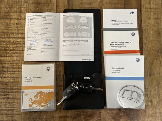 Volkswagen GOLF SPORTSVAN 1.4 TSI Highline automaat airco/ecc navi alcantara