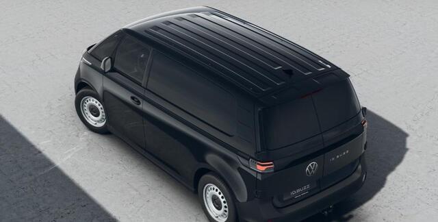 Volkswagen ID. Buzz Cargo Bedrijfswagens Economy Business 125 kW (170 pk) Elektromotor | Voorstoelen verwarmbaar | Bekleding, stof robuust | 360 graden camera | Trekhaak | Assistance pakket plus |