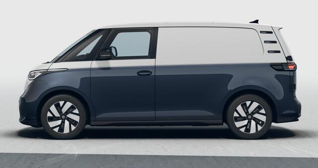 Volkswagen ID. Buzz Cargo Anniversary Edition 286pk 86kWh > Gelimiteerde editie; netto prijs excl. BTW en kosten rijklaarmaken < | Climatronic | Achterdeuren | Trekhaak |