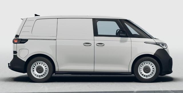 Volkswagen ID. Buzz Cargo Bedrijfswagens Economy Business 210 kW (286 pk) Elektromotor | Voorstoelen verwarmbaar | Bekleding, stof robuust | 360 graden camera | Trekhaak | Assistance pakket plus |