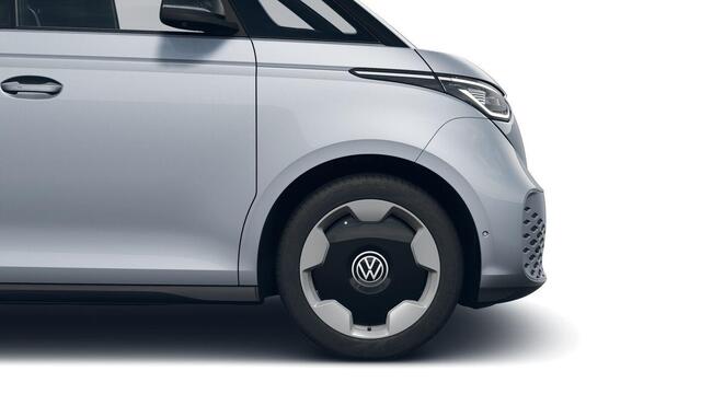 Volkswagen ID. Buzz Cargo Bedrijfswagens Anniversary Edition 4M 340 pk 250 kW elektromotor | 4 Motion | Achteruitrijcamera (Rear View) inclusief 360 graden camera (Area View) | Assistance Pakket Plus | Digitale radio-ontvangst (DAB+) | Navigatie 'Discover Pro' | Anniversary Editio