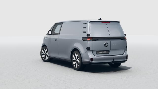 Volkswagen ID. Buzz Cargo Bedrijfswagens Bulli edition 210 kW (286 pk) Elektromotor | Achterdeuren | LED Matrix koplampen | Velgen Tilburg | Verwarmbaar stuurwiel |