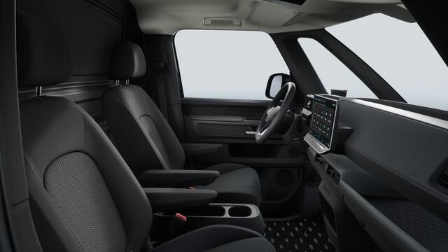 Volkswagen ID. Buzz Cargo Bulli Edition Elektromotor 210 kW (286 pk) 2988 mm Trekhaak elektrisch uitklapbaar | Stoelverwarming | 19" lm velgen Tilburg | ID BUZZ Box tussen voorstoelen | Diefstalarm |