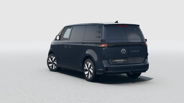 Volkswagen ID. Buzz Cargo Bulli Edition Elektromotor 210 kW (286 pk) 2988 mm Trekhaak elektrisch uitklapbaar | Schuifdeur links en rechts |Stoelverwarming | 19" lm velgen Tilburg | ID BUZZ Box tussen voorstoelen | Diefstalarm |