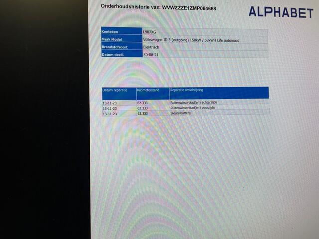 Volkswagen ID.3 Life 58 kWh - Carplay, Stoel/stuur verwarming