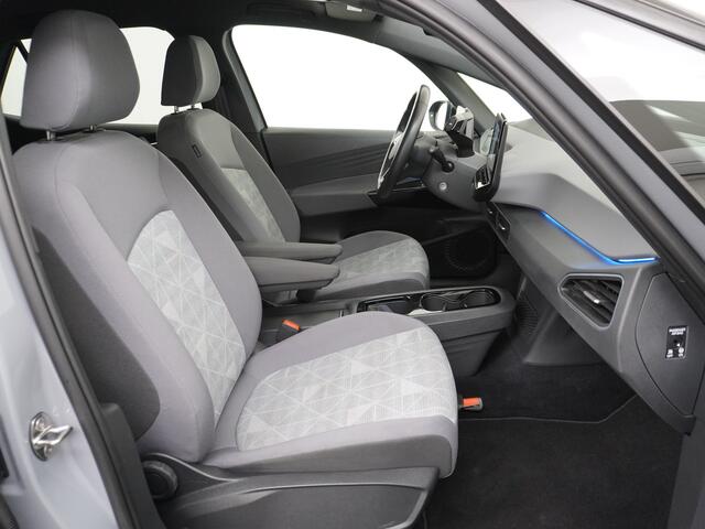 Volkswagen ID.3 Pro 58kWh Apple Carplay Android Auto HUD 360°Camera Adap.Cruise Stoelverwarming Keyless Advanced Matrix led-koplampen Multimedia Pakket Plus Comfort Pakket Design Pakket Lmv 19" Rijstrooksensor Matrix Led Dynamisch Sproeiers Verwarmd Verwarmbaar Stuur Ass