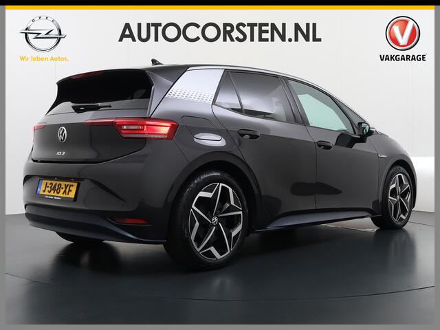 Volkswagen ID.3 First Plus 58kWh Adap.Cruise Apple Carplay Android Lmv 19" Navi Camera Pdc Stoel+Stuurverwarming Keyless Advanced Matrix Led + Dynamisch Led Achterlicht en Isofix DAB Privacy Glas Rijstrooksensor SOH 91% 1e Eigenaar Origineel Nederlandse Auto