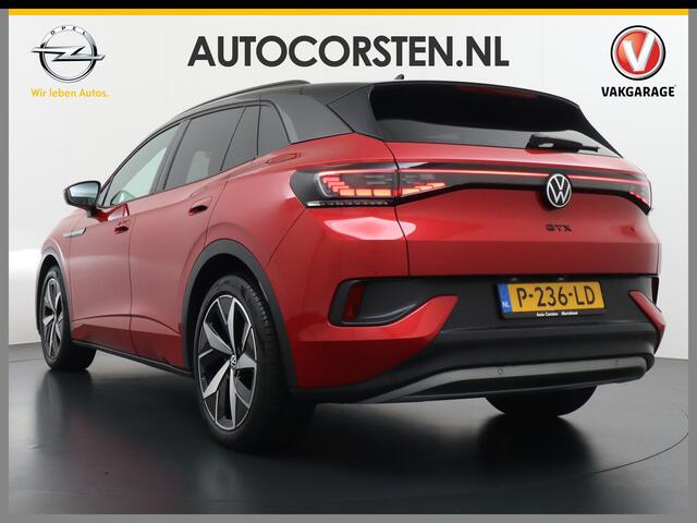Volkswagen ID.4 GTX 4Motion 300PK (82Kw) 77 kWh PanoDak Warmtepomp 360-Camera 20" Apple Carplay Android Adaptive-Cruise Navi LED-v+a PDC-v+a TwoTone-Dak Dual-Ecc App-Connect Mirror-Link Grootste Accu 0-100 6,3 seconden! AWD All Wheel Drive Assistentiepakket Design-pakket