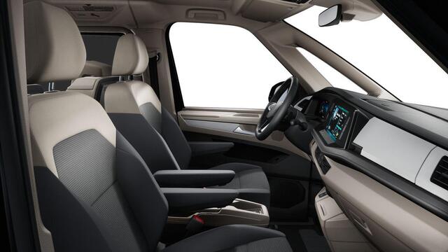 Volkswagen MULTIVAN Economy Business L2 1.5 Ehybrid 180kW DSG 4 motion | Familie pakket | We connect We connect Plus | 17'' lichtmetalen velgen | wegklapbare trekhaak, met elektrische ontgrendeling |