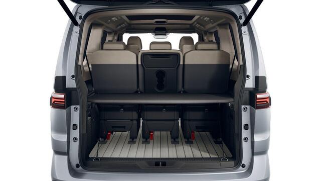 Volkswagen MULTIVAN Bulli L2 1.5 Ehybrid 180kW 245 pk DSG 4 motion | Easy Open Paket Basis | Multifunctionele verschuifbare tafel in passagiersruimte | Navigatiesysteem '' Discover Pro'' | Privacy Plus glas (90%) vanaf B-stijl |