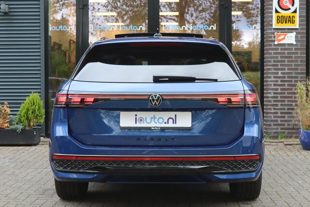 Volkswagen PASSAT Variant 1.5 eHybrid 272PK R-Line Edition Black Style Leder/Pano/IQ.Light/360/Head-up/HK/Navi Max/ACC/19"/Trekhaak wegkl.