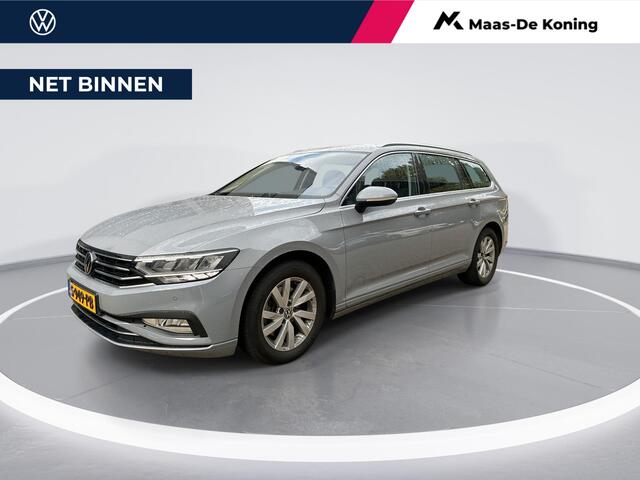 Volkswagen PASSAT Variant 1.5 TSI 150pk DSG Business · Camera · Apple/Android Car Play · ACC · Verkeersbord detectie · Alarmklasse 3 · Elek. Lendensteun + Rugleuning Bestuurder · Garantie t/m 16-03-2027 of 100.000km