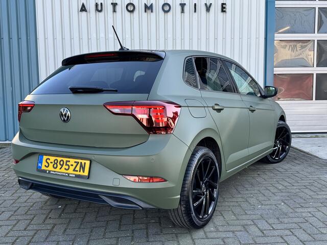 Volkswagen POLO 1.0 TSI Gree Wrap / Zwart met. AppleCarplay/Leder/LED/Navi/Adaptive/Lane assist / NL Auto