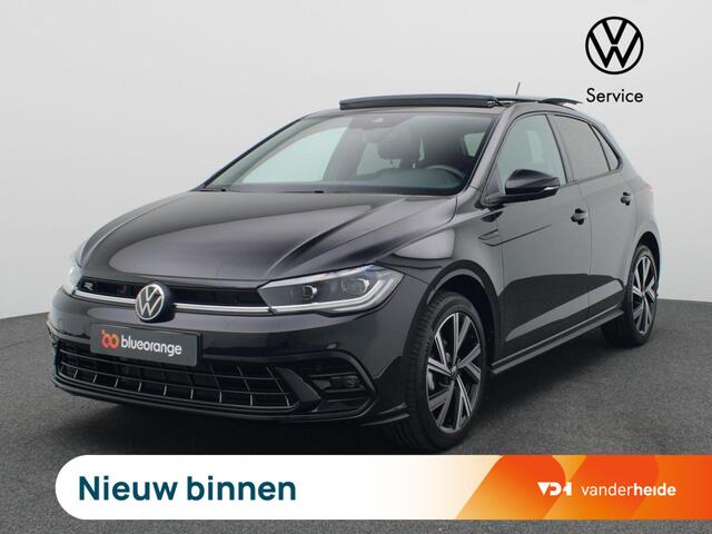 Volkswagen POLO 1.0 TSI R-Line 95PK DSG matrix led, adaptive cruise met travel assist, panoramisch schuifdak, stoelverwarming, navigatie, 17" lichtmetaal