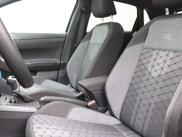 Volkswagen POLO 1.0 TSI R-Line 95PK DSG matrix led, adaptive cruise met travel assist, panoramisch schuifdak, stoelverwarming, navigatie, 17" lichtmetaal