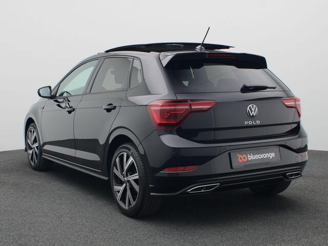 Volkswagen POLO 1.0 TSI R-Line 95PK DSG matrix led, adaptive cruise met travel assist, panoramisch schuifdak, stoelverwarming, navigatie, 17" lichtmetaal