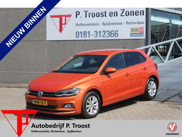 Volkswagen POLO 1.0 TSI Comfortline Navigatie/Airco/Adaptive cruise control/Parkeersensoren rondom/Stoelverwarming/Multifunctioneel stuurwiel/Lichtmetalen velgen.