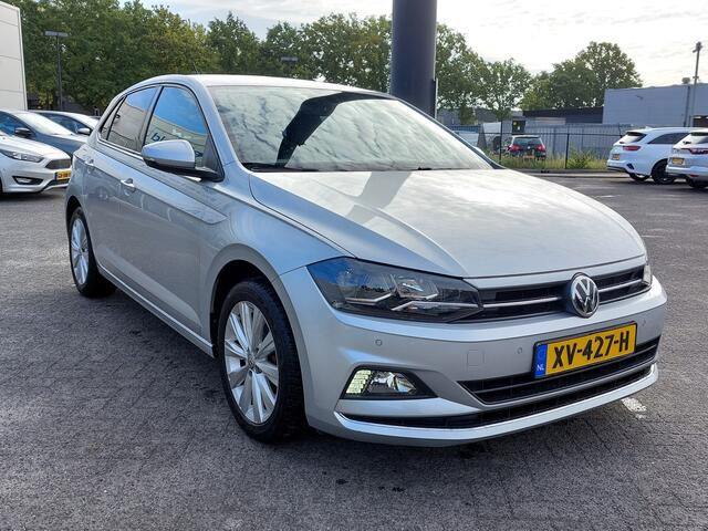 Volkswagen POLO 1.0 TSI 95pk Highline Executive 5-Deurs | Navi | Apple Carplay+Android Auto | Clima | Adap.Cruise | Sfeerverlichting | Licht+Regensensor | Privacy Glass | 16''lm