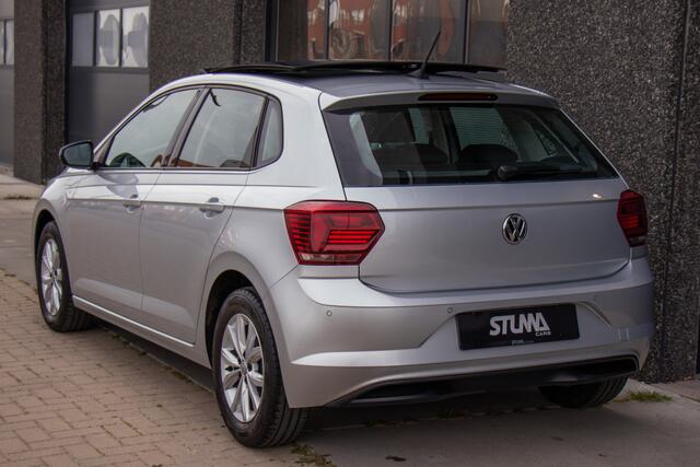 Volkswagen POLO 1.0 TSI Highline | Pano | LED | Climate | Stoelverwarming | ACC | Sfeer | Spiegelpakket | Stuurbediening | Navigatie | Front Assist | 2 X PDC | Garantie