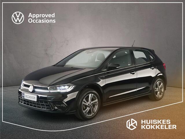 Volkswagen POLO R-Line 1.0 TSI 95pk DSG Automaat Adaptive cruise control, Achteruitrijcamera, LED matrix koplampen, Stoelverwarming, Parkeersensoren, App connect