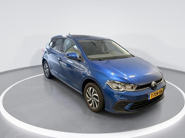 Volkswagen POLO 1.0 TSI 95pk Life · Apple/Android Car Play · Navigatie · P-Sensoren · Getint Glas · Airco · 15'' Inch · Garantie t/m 30-08-2027 of 100.000km