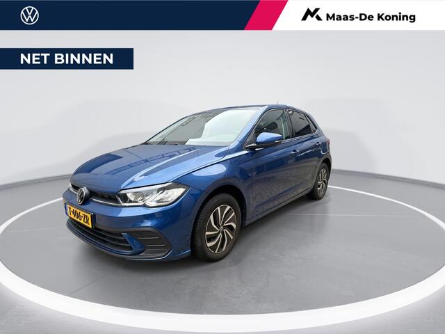 Volkswagen POLO 1.0 TSI 95pk DSG Life · Apple/Android Car Play · ACC · P-Sensoren · Getint Glas · 15"Velgen · DAB · Garantie t/m 27-10-2027 of 100.000km