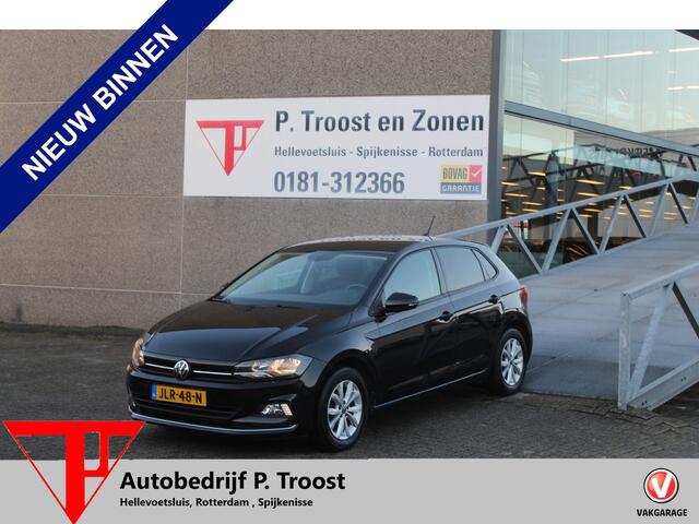 Volkswagen POLO 1.0 TSI Highline Climate control/Stoelverwarming/Navigatie/Apple car play/Verwarmbare buitenspiegels/Parkeerassistent/Privacy glass/Cruise control