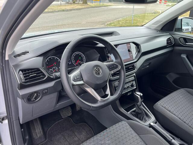 Volkswagen T-Cross 1.0 TSI Life 1-Eig. Navi, Clima, Adaptief Cruise, Camera, Haak 1100kg