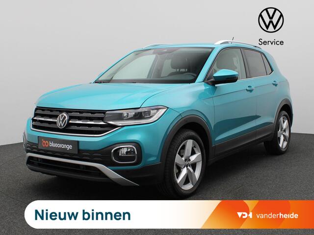 Volkswagen T-Cross 1.5 TSI Style 150PK DSG Adaptieve Cruise Controle, Achteruitrijcamera, LED koplampen, Side Assist, Stoelverwarming, Navi, Elektr. Inkl. Buitenspiegels, 17" LM Velgen