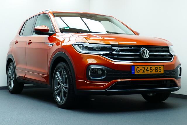Volkswagen T-Cross 1.0 116pk TSI Style R-Line. Virt Cockpit, Adaptief Cruise, Navi, Led, 17"LMV, Haak 1100kg