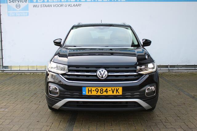 Volkswagen T-Cross 1.0 TSI Style | Incl. 12 maanden garantie | Climate controle | Adaptive cruise controle | Digital cockpit | Navigatie | Apple CarPlay/Android Auto | Draadloze telefoonlader | Dodehoeksensoren | DAB+ | Parkeersensoren V+A | Getinte ramen | Origineel NL Aut