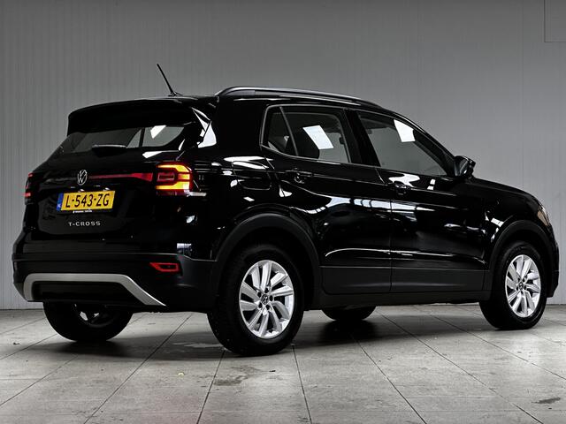 Volkswagen T-Cross 1.0 TSI Life/ Apple + Android/ Virtual Cockpit/ 16'' LMV/ DAB+/ Clima/ Adaptive Cruise/ Lane-Assist./ PDC V+A/ Navi/ Elek. pakket/ Isofix/ Bluetooth/ Multi. LEDER. Stuur/ Mistl./ LED Dagrijverl.