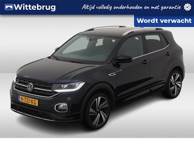 Volkswagen T-Cross 1.0 TSI 110pk DSG R-Line / R-line interieur + exterieur / LED / Climate control / Donker glas / Parkeersensoren voor + achterzijde / 18'' LMV