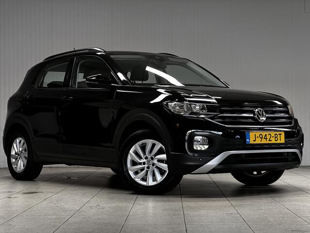 Volkswagen T-Cross 1.0 TSI Life/ 16'' LMV/ Adaptive Cruise/ Dode-Hoek DET./ Apple + Android/ Lane-Assist./ DAB+/ Navi/ Airco/ Bluetooth/ Multi. LEDER. Stuur/ Mistl./ PDC V+A/ LED Dagrijverl.