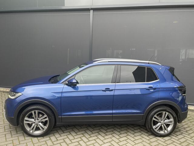 Volkswagen T-Cross automaat 1.5 TSI Style Business R design automaat Airco - Cruise control - Parkeersensoren voor en achter - Navigatie - Dakrails - Bluetooth - Dodehoek detector - Stuur leder - Stuur multifunctioneel - Start/stop systeem - Radio - Licht metalen velgen 17 