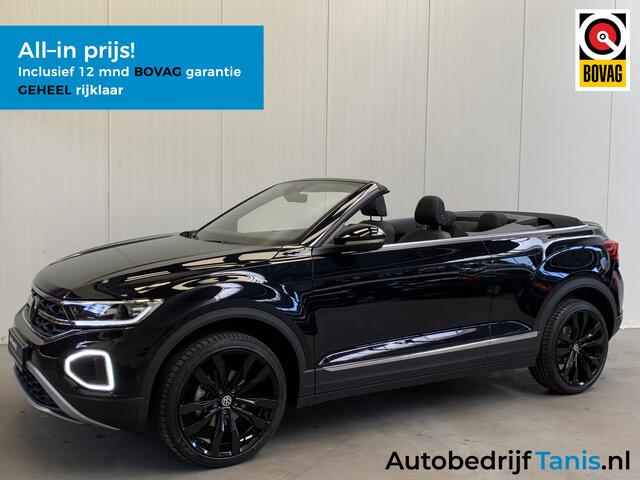 Volkswagen T-Roc Cabrio 1.0 TSI Style DIGITAL COCKPIT-NAVI-ECC-CAMERA-19 inch LMV-PARKEER FUNCTIE