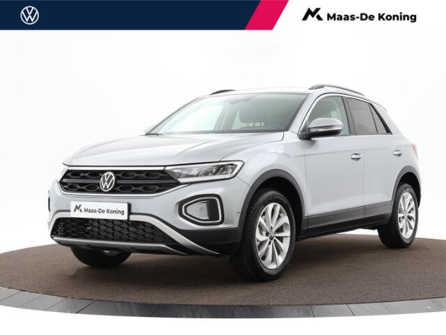 Volkswagen T-Roc Life Edition 1.0 TSI 116 pk 6 versn. Hand · Airconditioning automatisch, 2-zone (climatronic) · Multimedia pakket ·