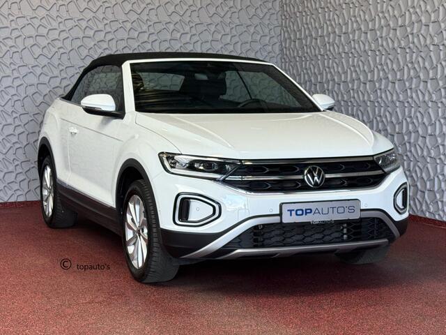 Volkswagen T-Roc Cabrio TSI VIR.COCKPIT CARPLAY NAVI IQ.LED STOEL/STUUR.VERW DAB ADAP.CRUISE 05/2024 "Volkswagen rijden begint bij Topautos.nl - 75 topmodellen direct op voorraad!"