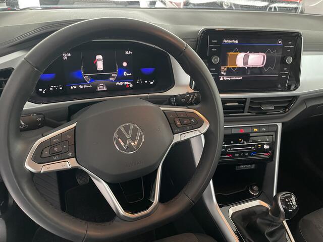 Volkswagen T-Roc 1.0 TSI Life Business Airco - cruise control - parkeersensoren voor en achter - Navigatie - Dakrails - Lederen stuurwiel