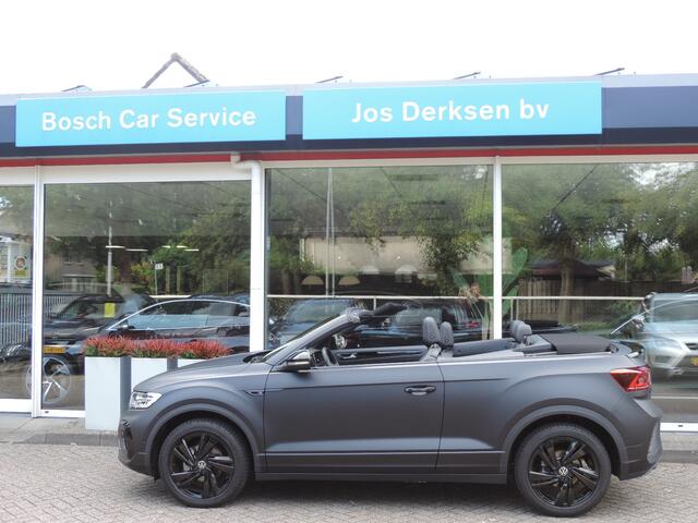 Volkswagen T-Roc Cabrio 1.5 TSI R-Line Edition Black - Leer | ACC | Nav | Stuur/stoelverw. | Camera | CarPlay | Afn. trekh.