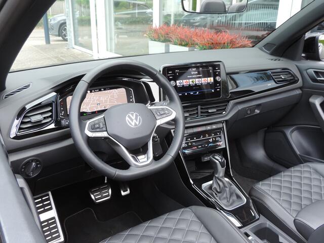 Volkswagen T-Roc Cabrio 1.5 TSI R-Line Edition Black - Leer | ACC | Nav | Stuur/stoelverw. | Camera | CarPlay | Afn. trekh.