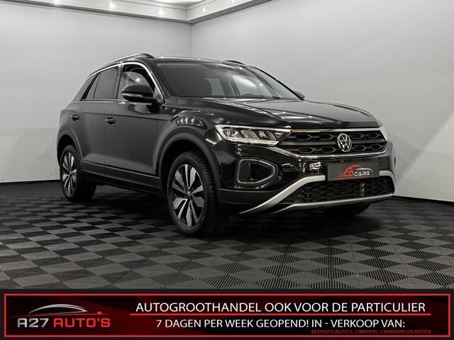 Volkswagen T-Roc 1.5 TSI Goal Business Half leder, Parkeersensoren, Apple carplay, Winterpakket, A start top, Cruise control adaptief, 2 jaar vakantie