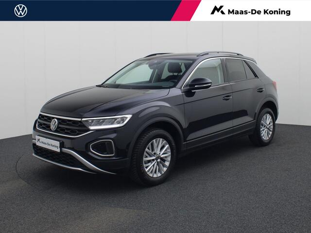 Volkswagen T-Roc 1.0TSI/116PK Life · Apple/Android · Stoelverwarming · LED · Garantie tot januari 2027