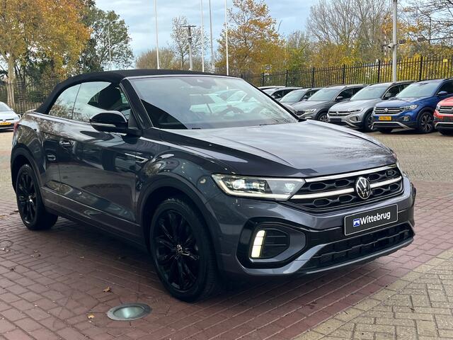 Volkswagen T-Roc Cabrio 1.5 TSI 150pk DSG R-Line / Virtual cockpit pro / Black Style / IQ LED / Camera / 18'' LMV