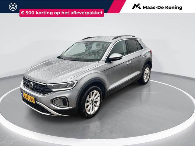 Volkswagen T-Roc 1.0 TSI 110pk Life · Apple/Android Car Play · Parkeersensoren · LED · Garantie tot 01-01-2027 of 100.000km