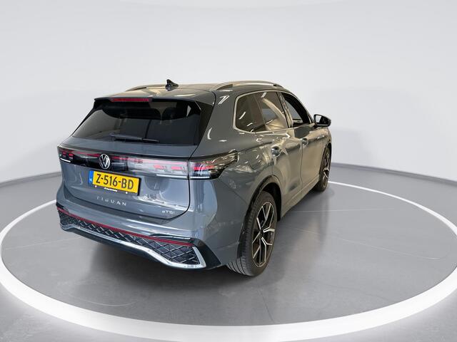 Volkswagen TIGUAN 1.5 eTSI 150pk DSG R-Line Business · Apple/Android Car Play · Camera · Elek. Trekhaak · Massage · Navigatie · 20'' Inch · Garantie t/m 27-02-2028 of 100.000km